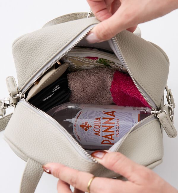 collex「チャーム付き 2WAYキューブボストン」|ボストンバッグ|