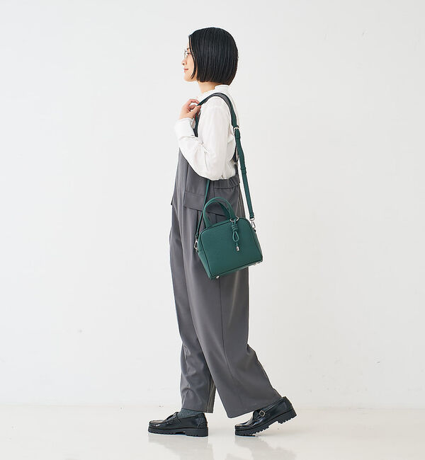 collex「チャーム付き 2WAYキューブボストン」|ボストンバッグ|