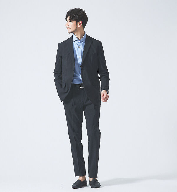 ABAHOUSE「【FLEX SHIRTS】36ゲージ コットン モクロディ シャツ」|シャツ・ブラウス|