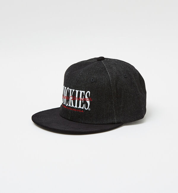ABAHOUSE「【DICKIES/ディッキーズ】EX 6PANEL DENIM BB CAP ６」|その他|ブラック