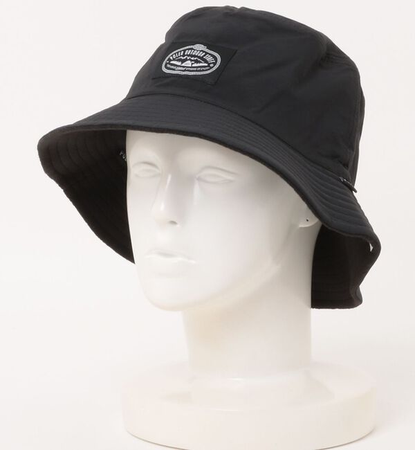 ABAHOUSE「【POLER / ポーラー】REV BUCKET HAT / リバーシブルバケッ」|その他|ブラック