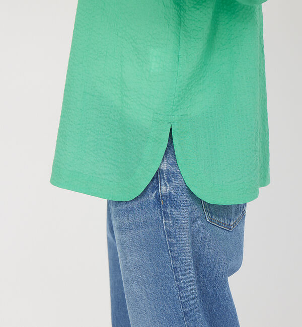 Rouge vif「スリーブギャザーブラウス」|シャツ・ブラウス|