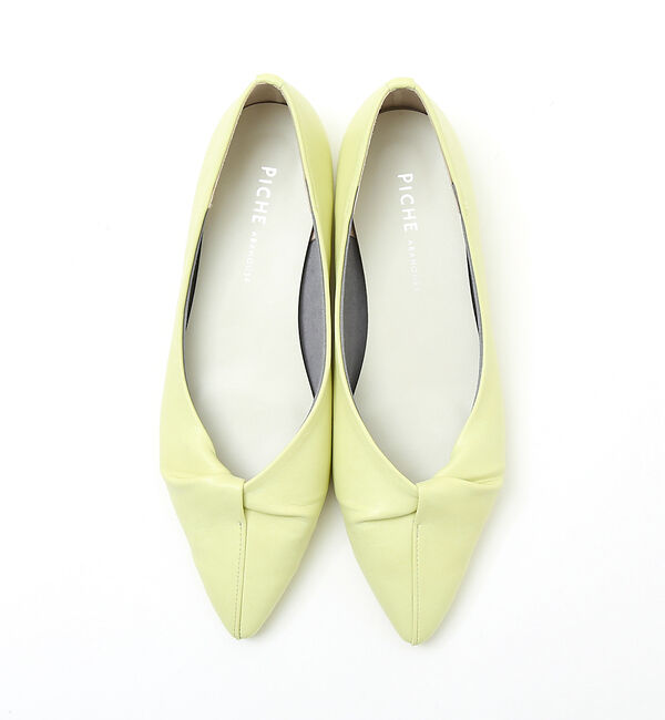 AU BANNISTER「【生活防水】ツイストフラットパンプス」|レインシューズ|