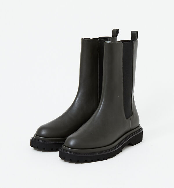 AU BANNISTER「トラックソールサイドゴアブーツ」|ショートブーツ|