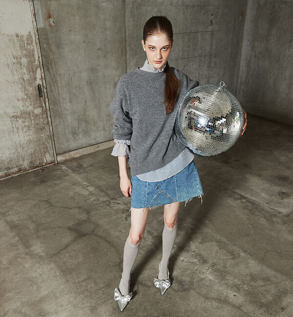 AU BANNISTER「【LAROUTE】リボンクリップ スリングバックパンプス」|パンプス|