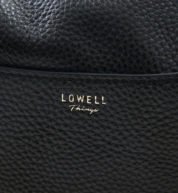 LOWELL things「【VERY掲載】Mois/レザーハーフMOONショルダー」|ショルダー・メッセンジャー|