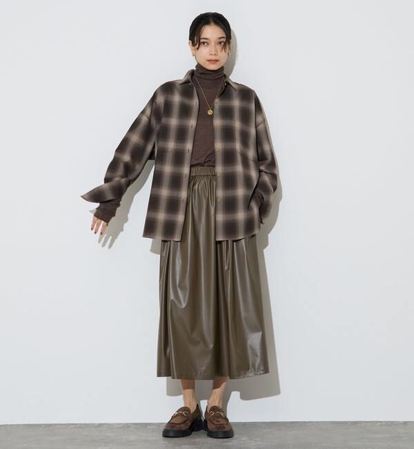 Liesse「チェックシャツ」|シャツ・ブラウス|