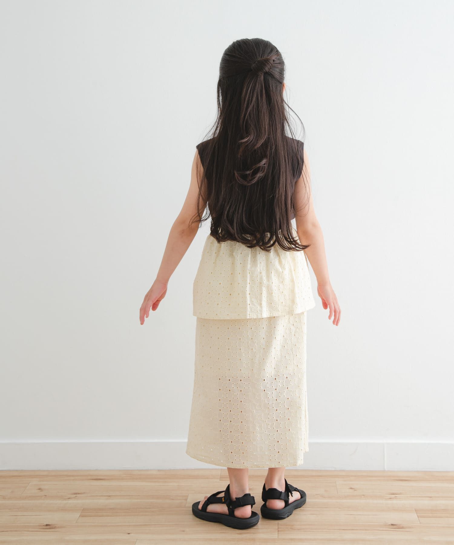 URBAN RESEARCH DOORS「コットンレースティアードスカート(KIDS)」|その他|
