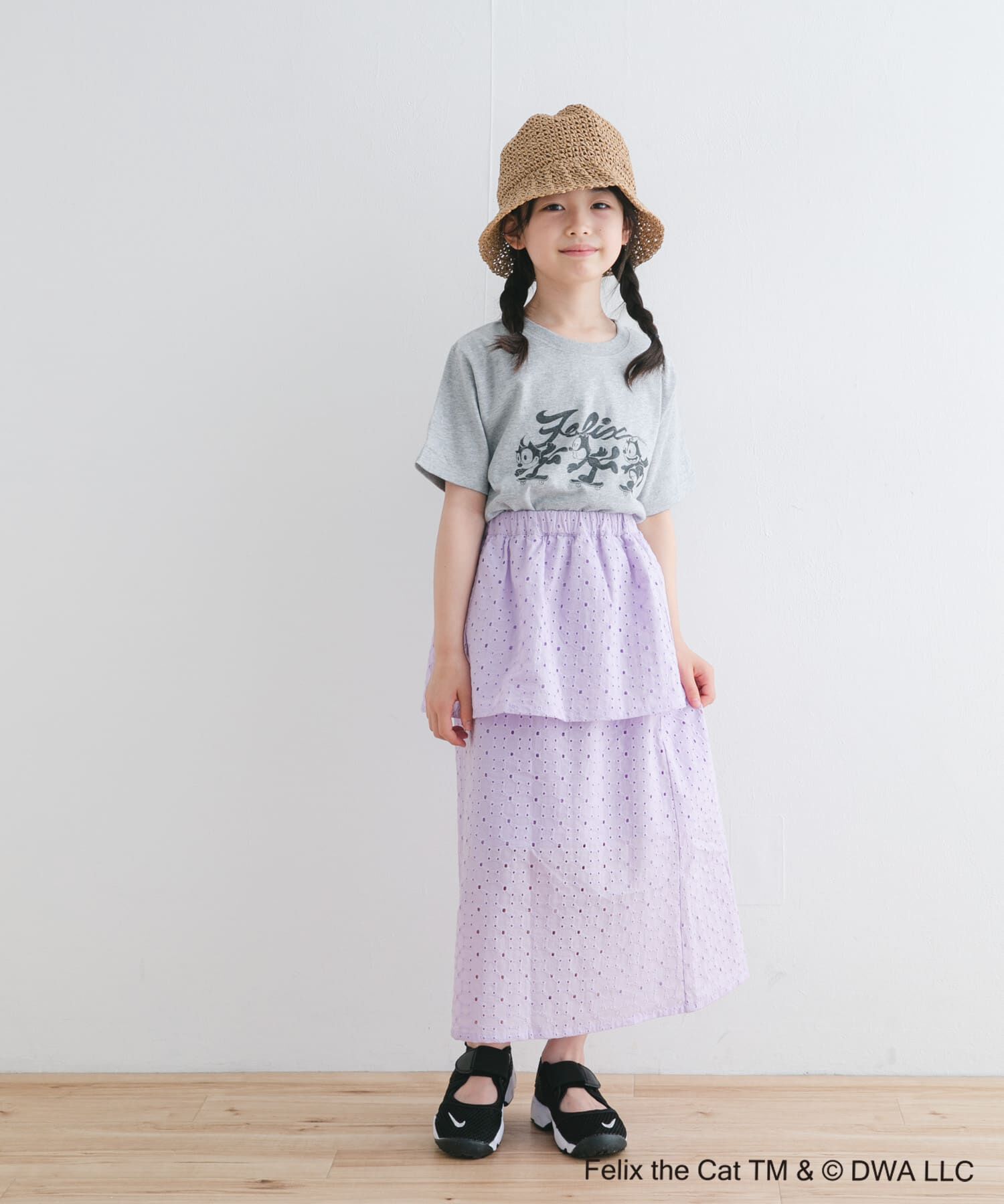 URBAN RESEARCH DOORS「コットンレースティアードスカート(KIDS)」|その他|