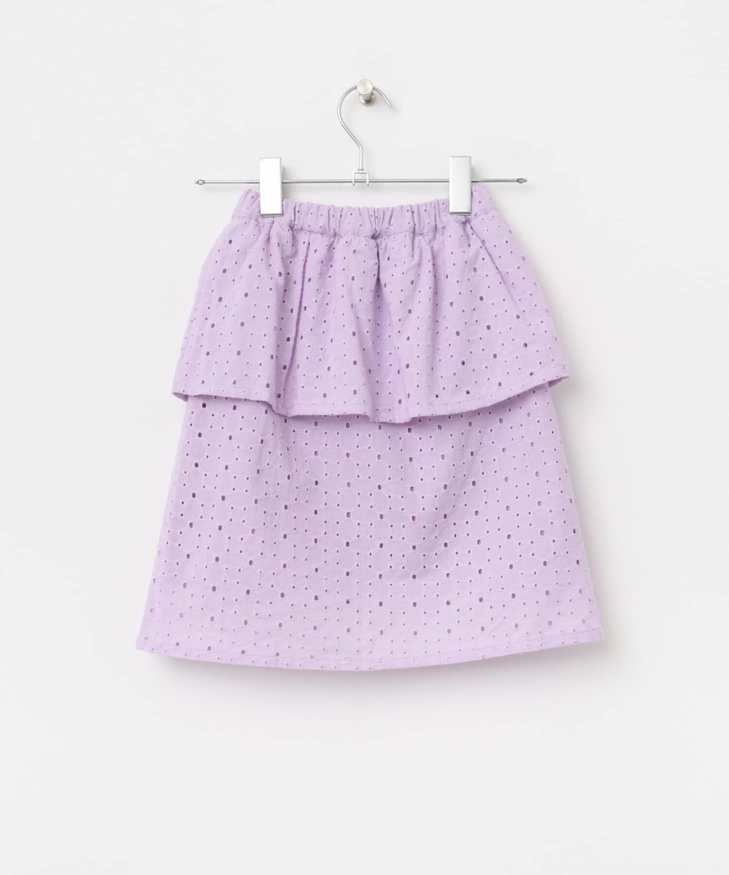 URBAN RESEARCH DOORS「コットンレースティアードスカート(KIDS)」|その他|