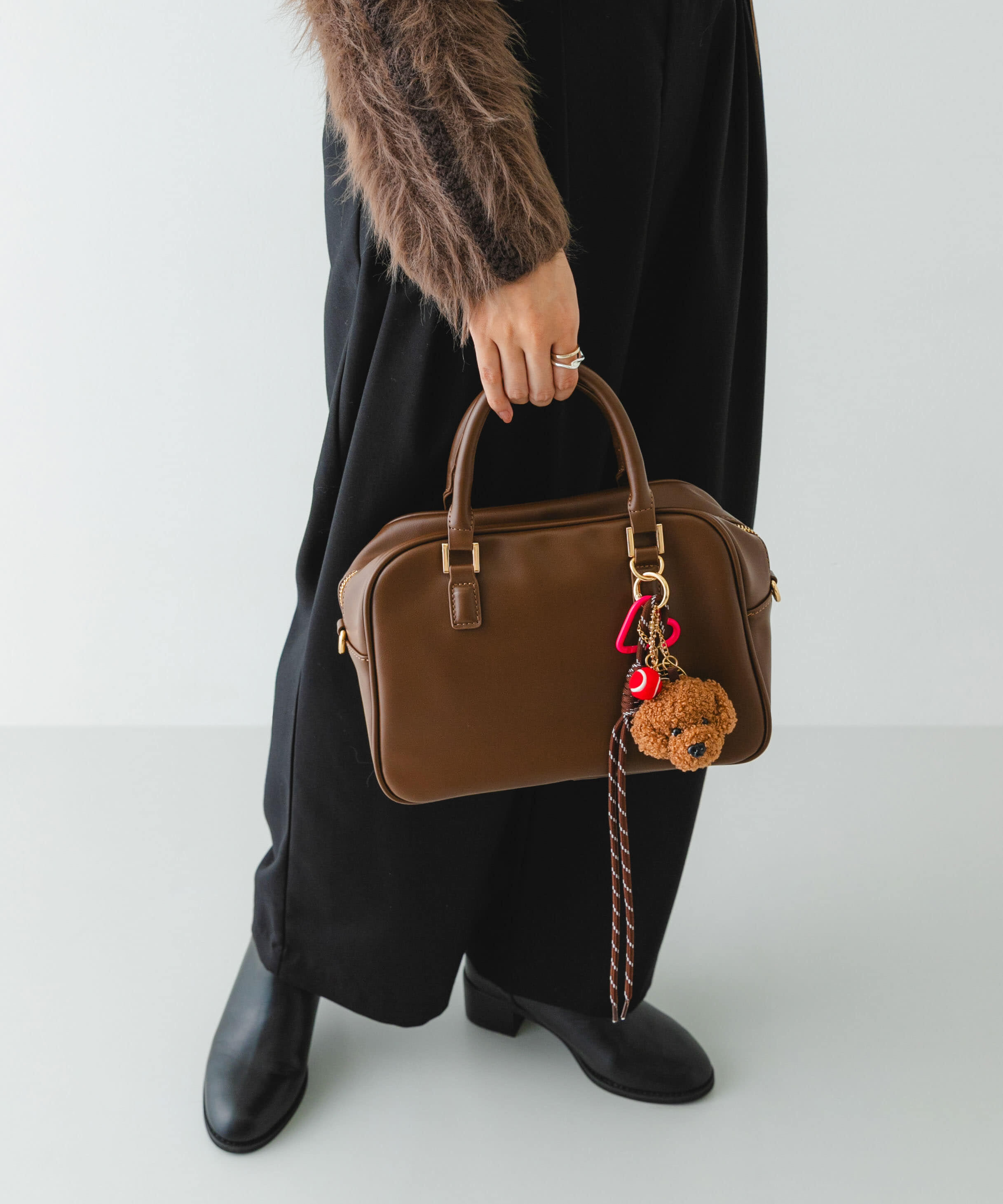 RODE SKO「チャームセットボストンバッグ」|ボストンバッグ|