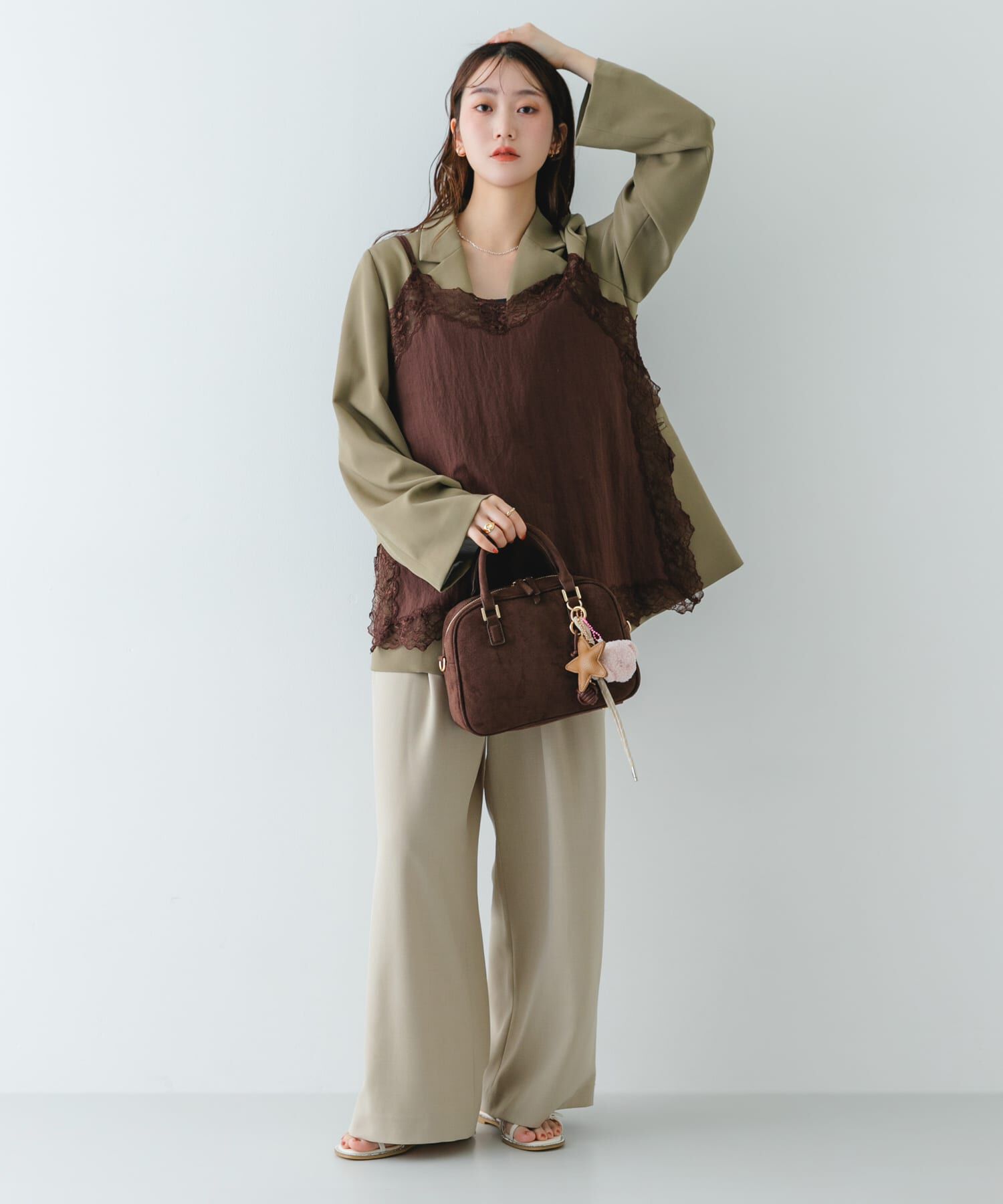 RODE SKO「チャームセットボストンバッグ」|ボストンバッグ|