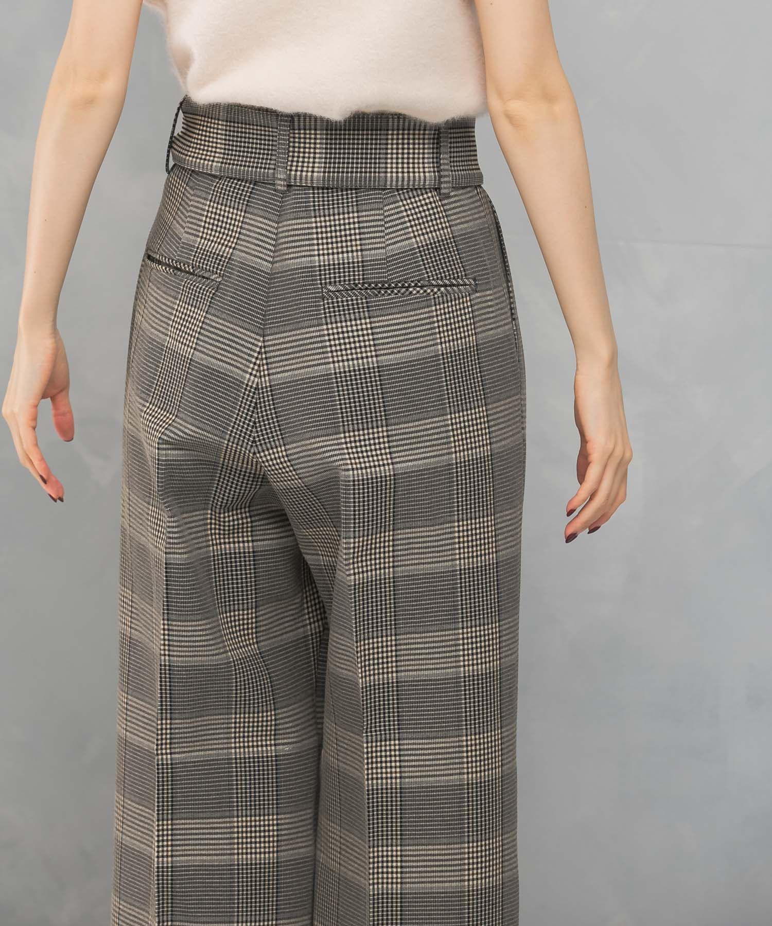 URBAN RESEARCH ROSSO「チェックベルトパンツ」|その他|