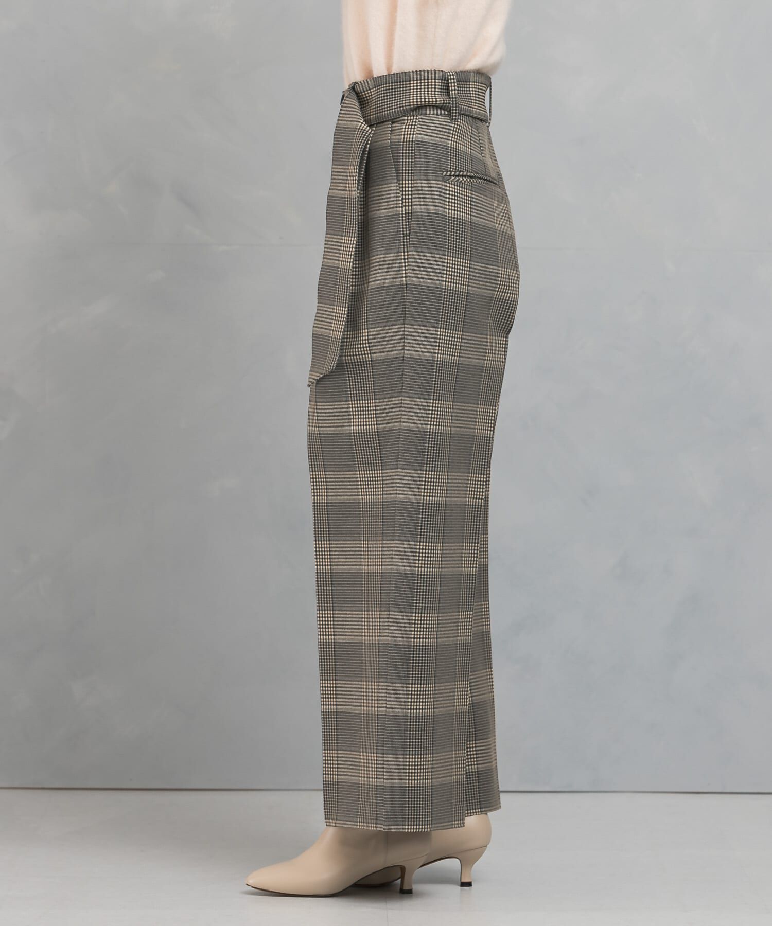 URBAN RESEARCH ROSSO「チェックベルトパンツ」|その他|