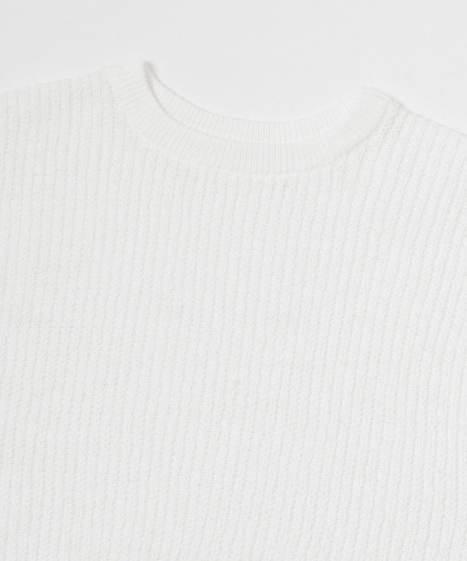 URBAN RESEARCH「ペーパーヤーンフレンチスリーブニット」|ベスト・ジレ|