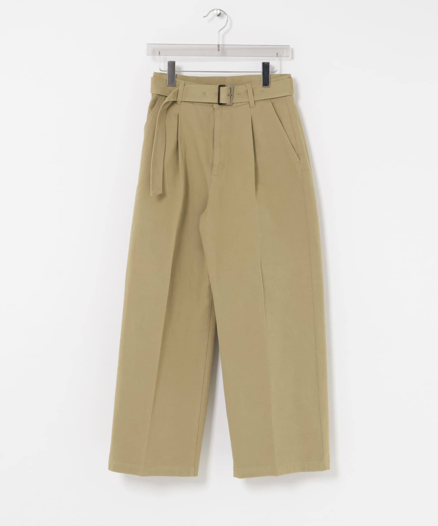 URBAN RESEARCH「『3サイズ展開』ベルト付きタックワイドチノパンツ」|その他|