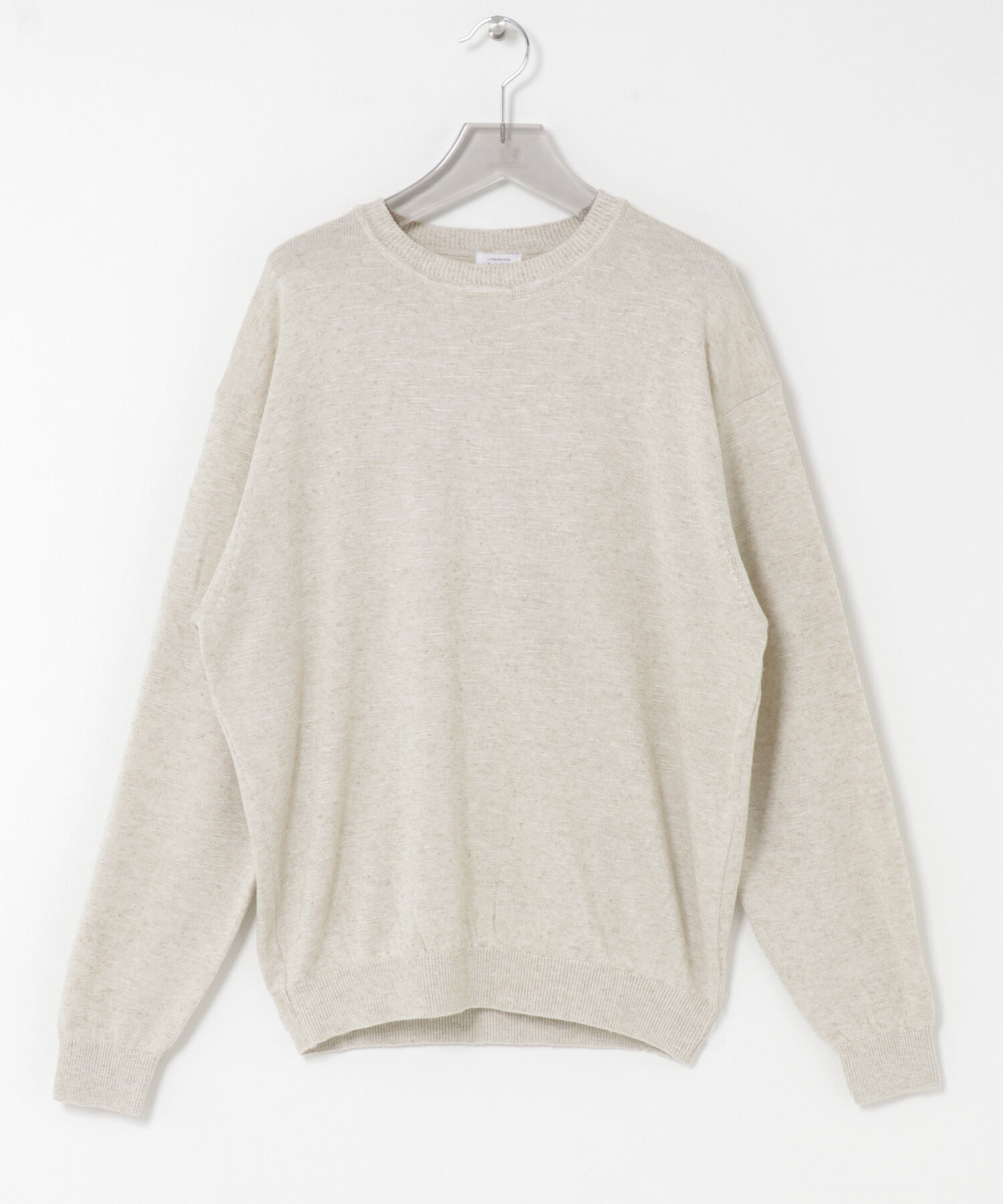 URBAN RESEARCH「crepuscule　Rayon Linen Pullover」|ニット・セーター|ナチュラル