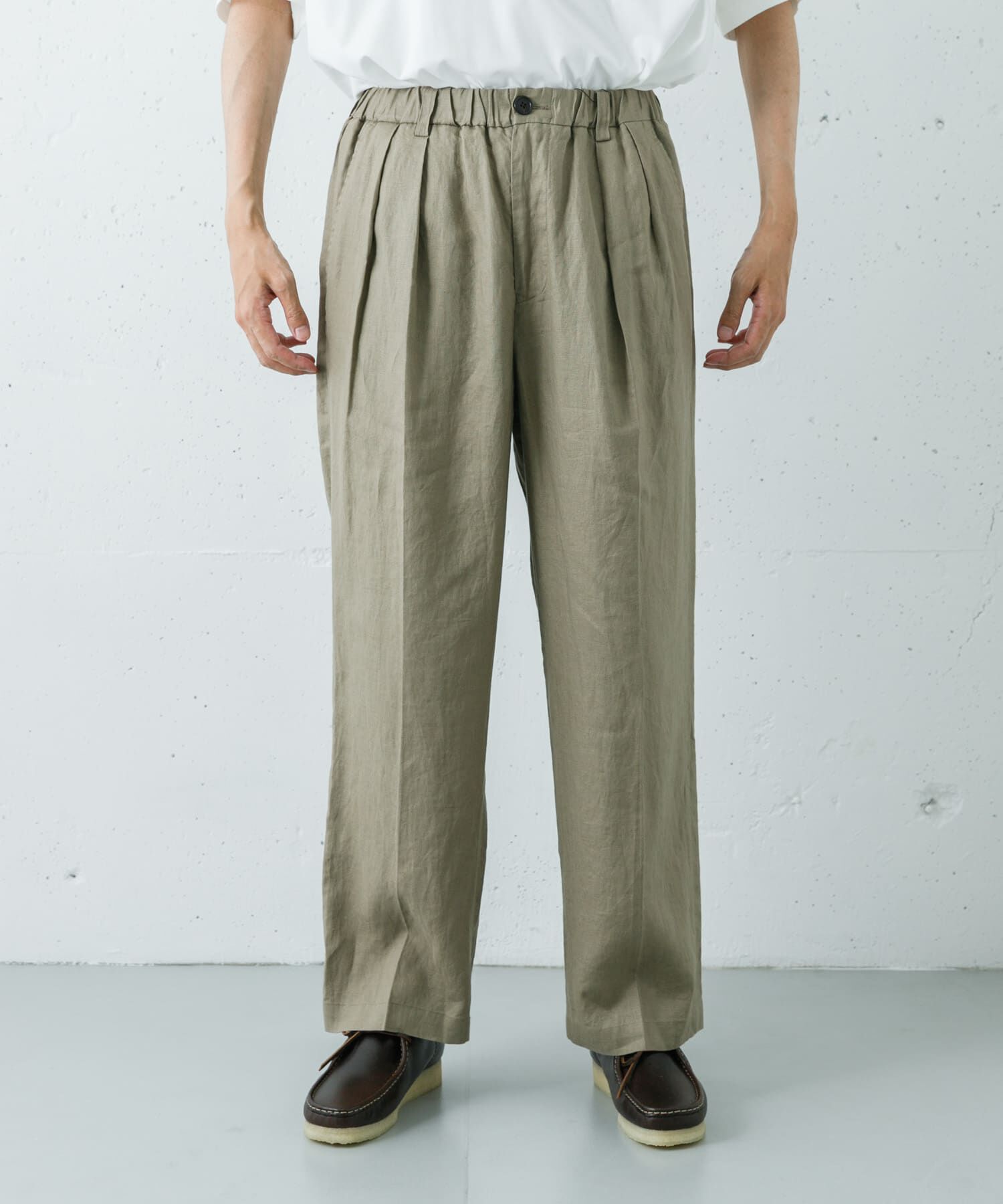 URBAN RESEARCH「LINEN WIDE EASY PANTS」|その他|