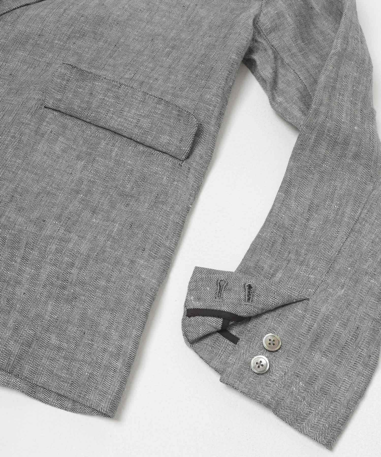 URBAN RESEARCH DOORS「ヘリンボーンリネンジャケット」|その他|