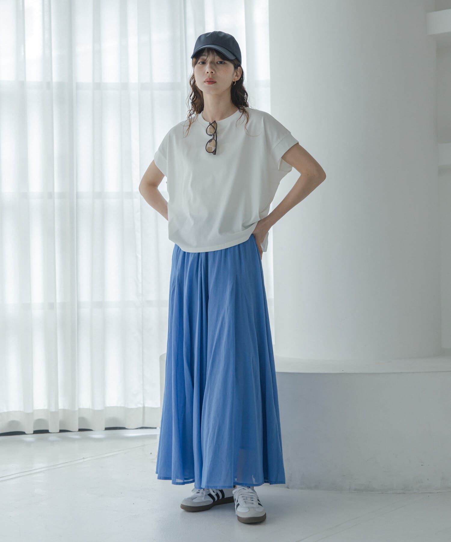 Sonny Label 「UVカットクールタッチフレンチTシャツ」|Tシャツ・カットソー|