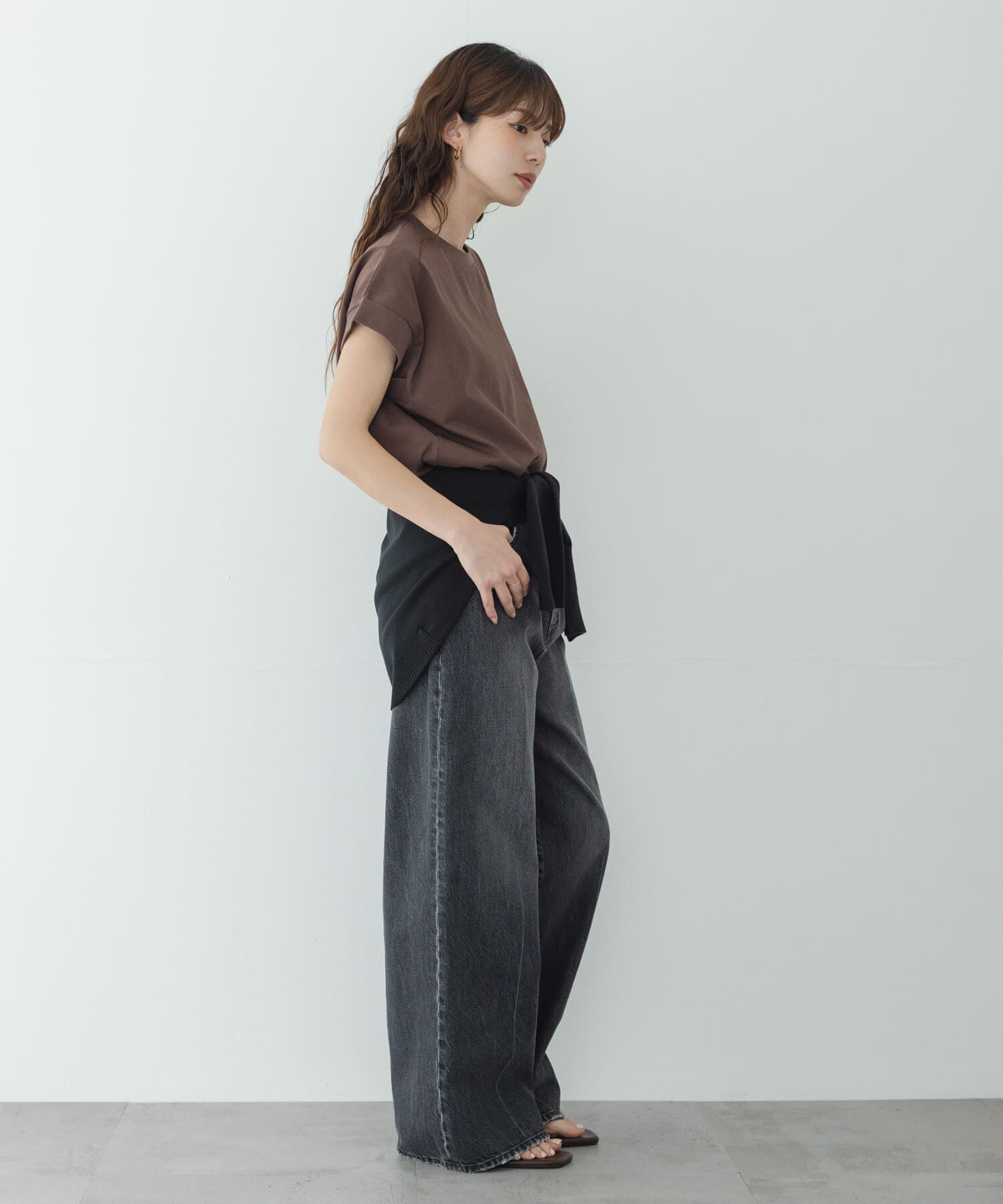 Sonny Label 「UVカットクールタッチフレンチTシャツ」|Tシャツ・カットソー|