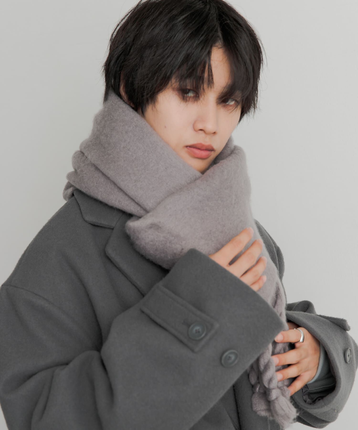 SENSE OF PLACE by URBAN RESEARCH「『ユニセックス』ボリュームストール」|ストール|