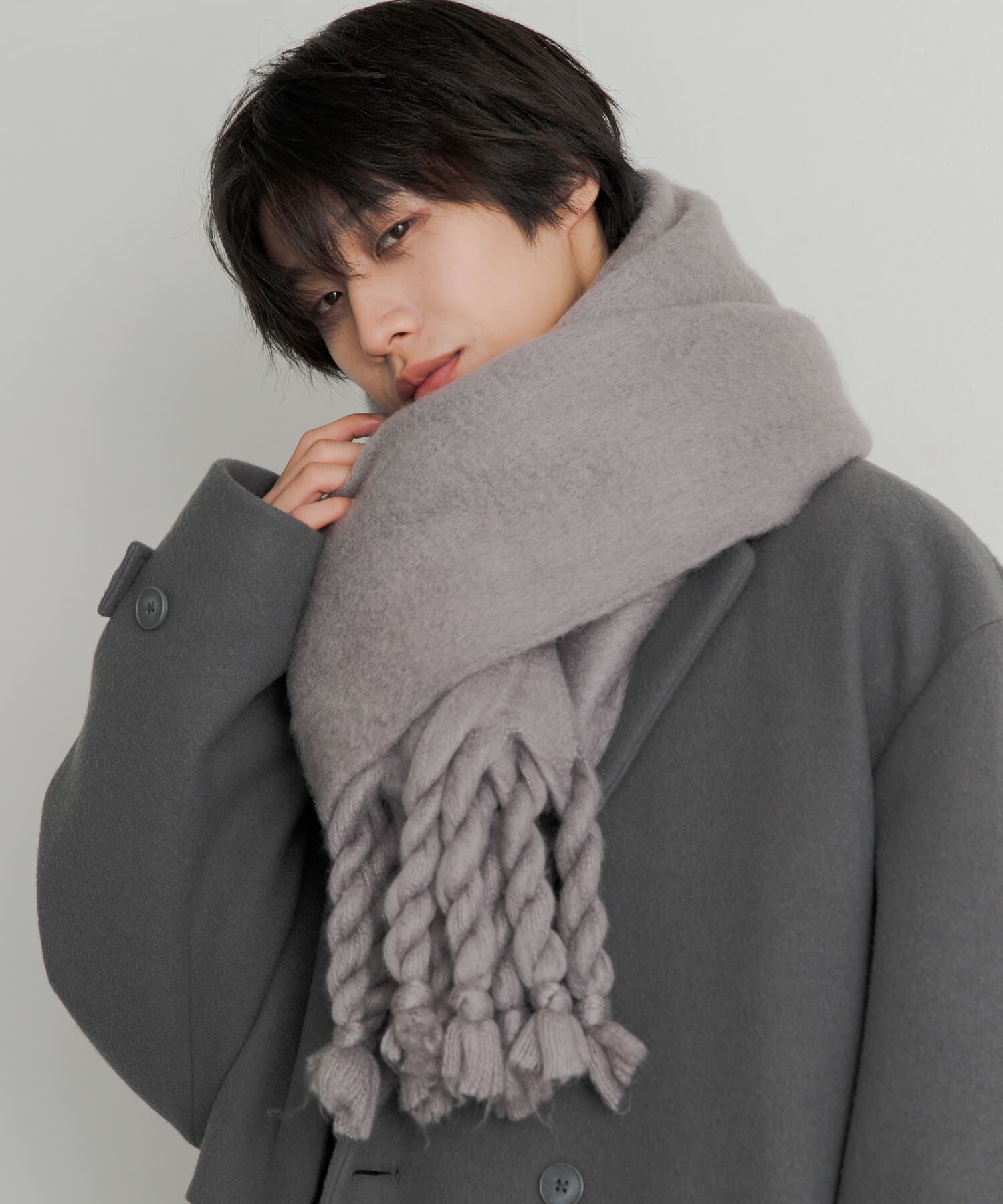 SENSE OF PLACE by URBAN RESEARCH「『ユニセックス』ボリュームストール」|ストール|