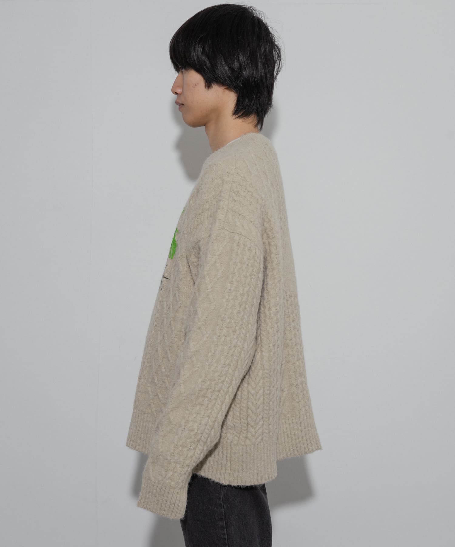 SENSE OF PLACE by URBAN RESEARCH「『別注』SHUHEI KOKI&times;SENSE OF PLACE　プリントニット」|ニット・セーター|