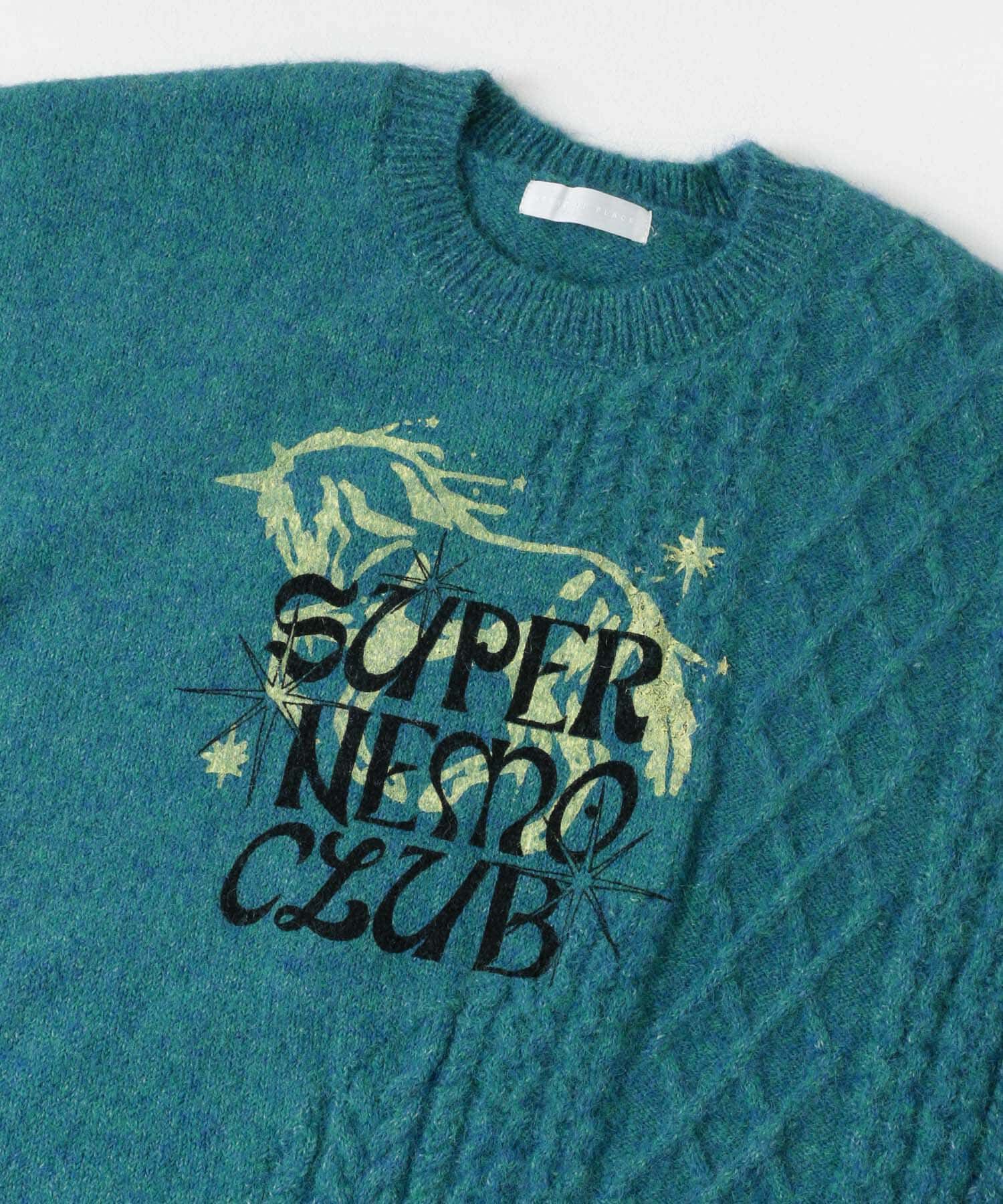 SENSE OF PLACE by URBAN RESEARCH「『別注』SHUHEI KOKI&times;SENSE OF PLACE　プリントニット」|ニット・セーター|