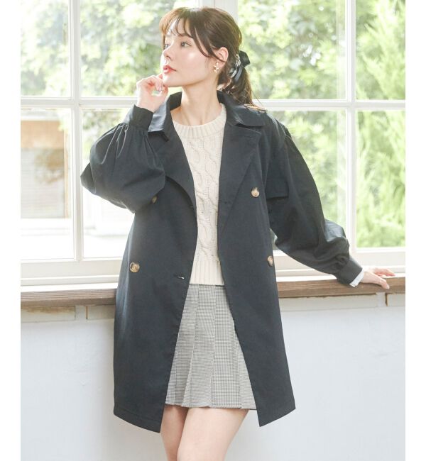 MAJESTICLEGON「2wayケーブルフリルニット」|ニット・セーター|