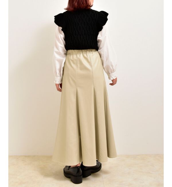 MAJESTICLEGON「2wayケーブルフリルニット」|ニット・セーター|