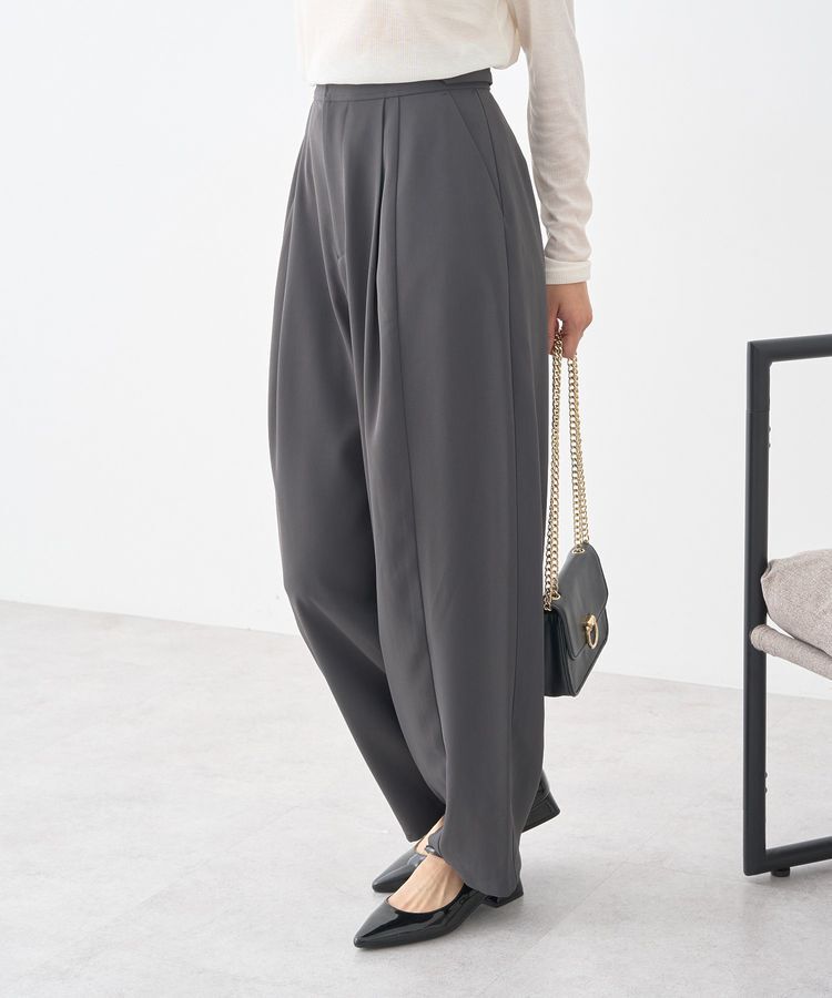 earth music&ecology「タックコクーンパンツ」|その他|