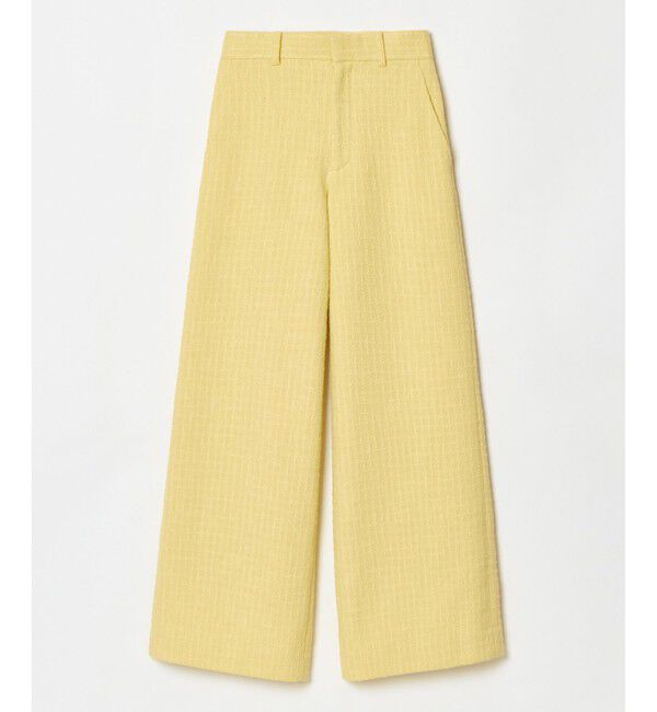 LOULOU WILLOUGHBY「【LOULOU WILLOUGHBY】スラブツイードワイドパンツ」|その他|