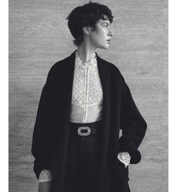 LOULOU WILLOUGHBY「【LOULOU WILLOUGHBY】MTRカシミヤロングコート」|ダッフルコート|