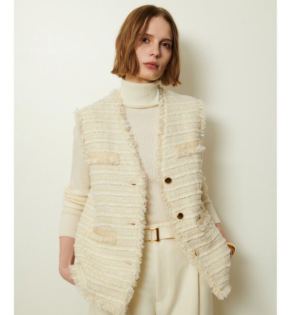 allureville「2WAYネックリブタートル」|ニット・セーター|