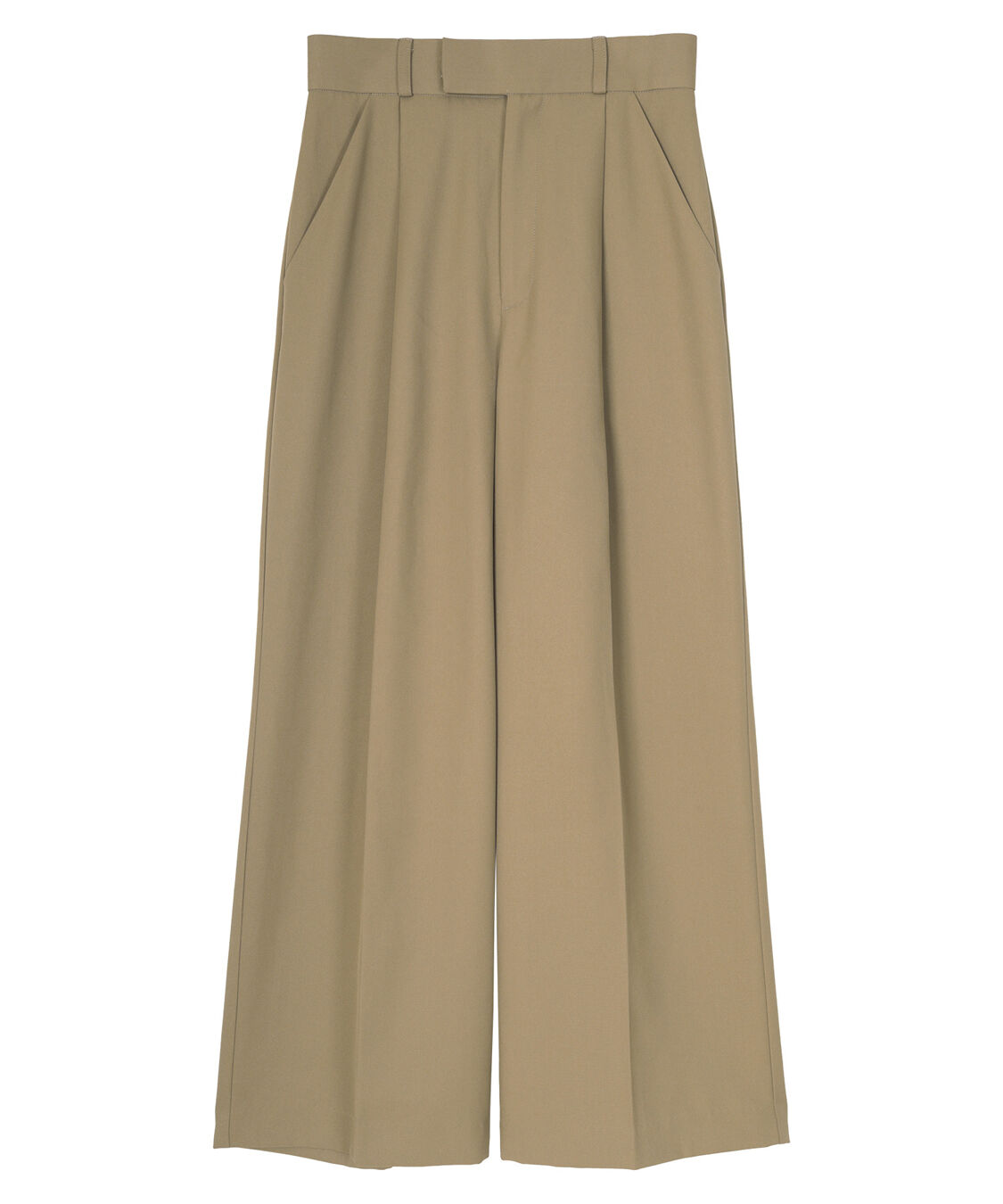 ur's「美シルエットワンタックワイドパンツ」|スラックス|