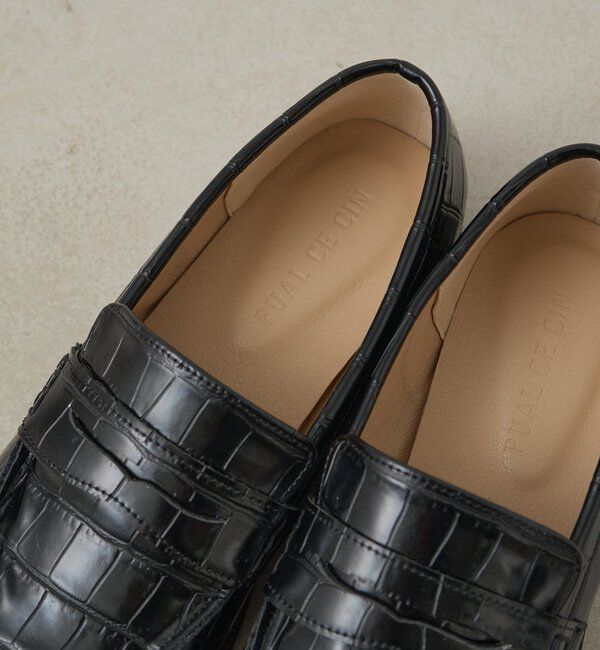  「ワンポイントロゴコインローファー」|その他|