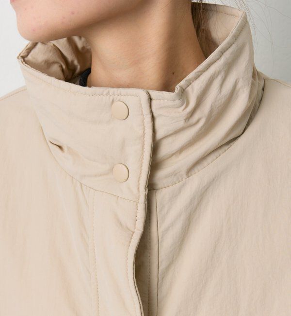  「【WEB限定】リバーシブルスタンドカラーパファージャケット」|テーラードジャケット|