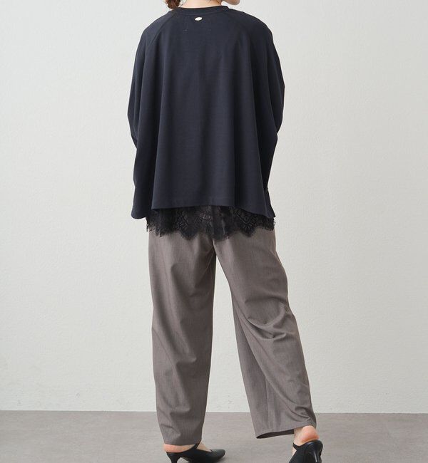  「プレーティング天竺オーバーサイズカットソー」|プルオーバー|