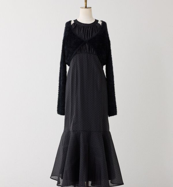  「【ボレロセット】アメスリロングワンピース」|ワンピース|