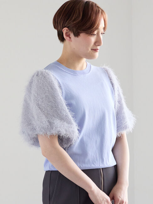 Te chichi「シャギーバルーンスリーブニット」|ニット・セーター|