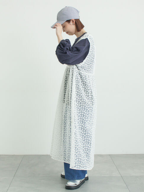 Samansa Mos2「袖タックTシャツ」|Tシャツ・カットソー|