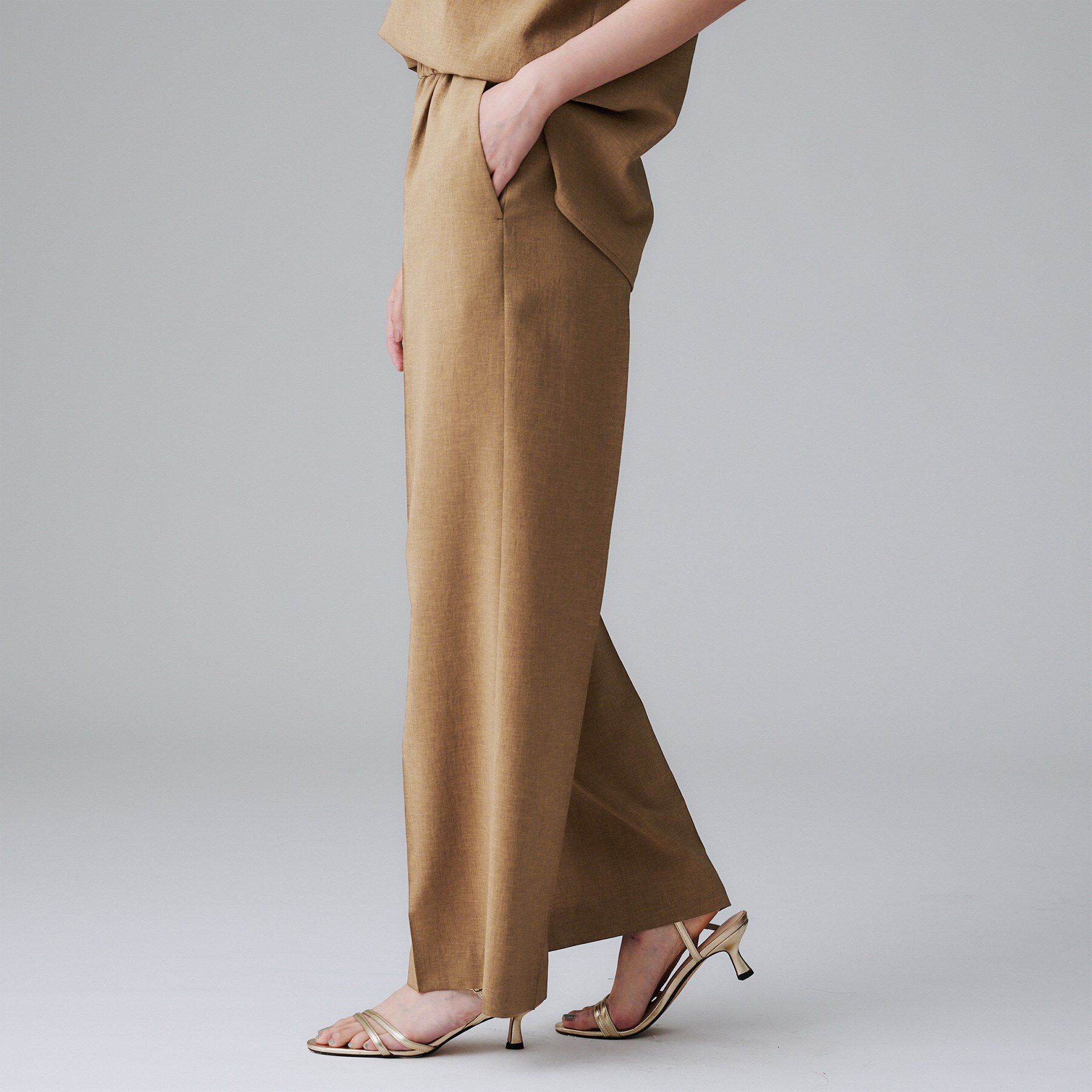 UNTITLED「【UV/はっ水/セットアップ可】リラククールパンツ」|その他|