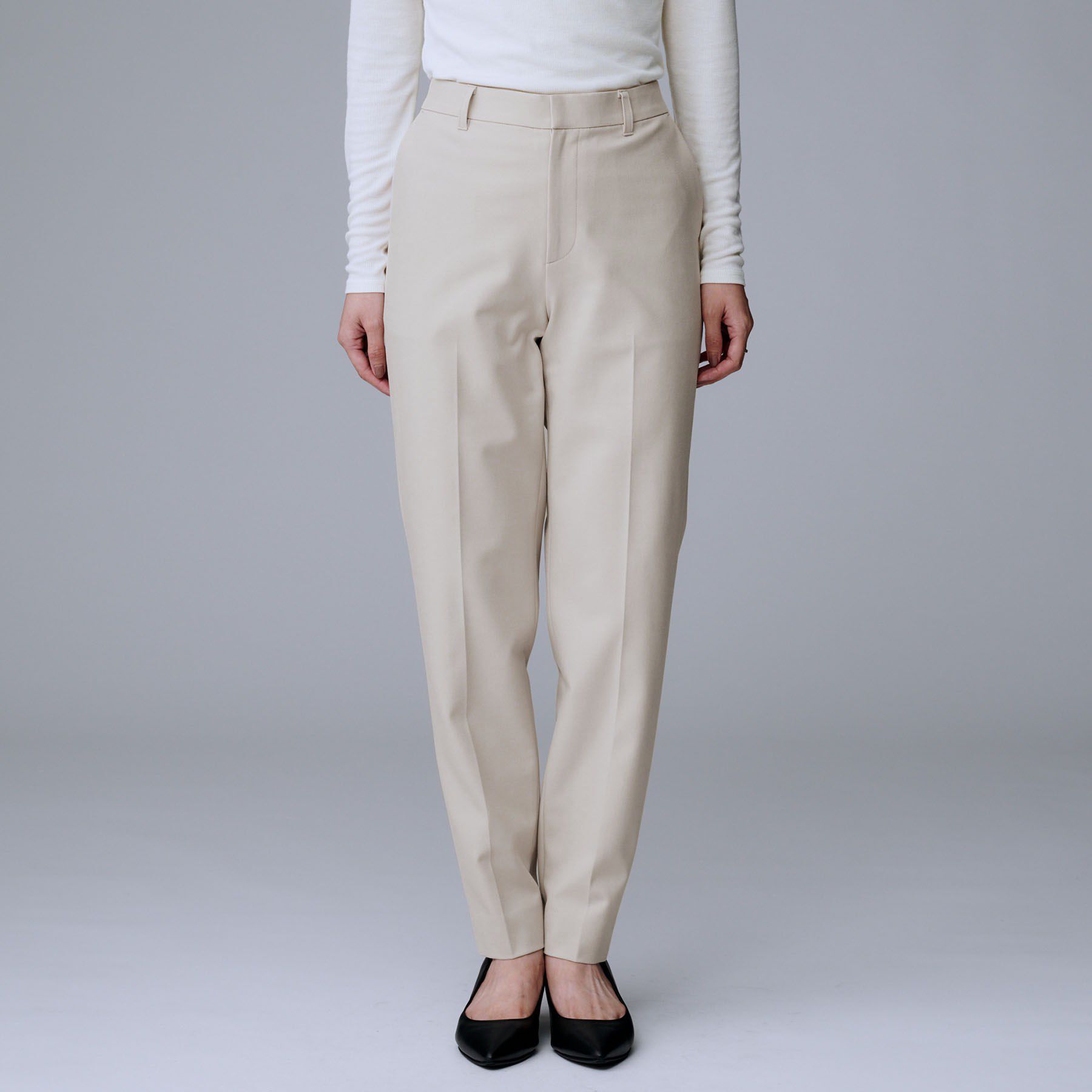 UNTITLED「【あったか素材/ストレッチ性】裏起毛テーパードパンツ」|その他|