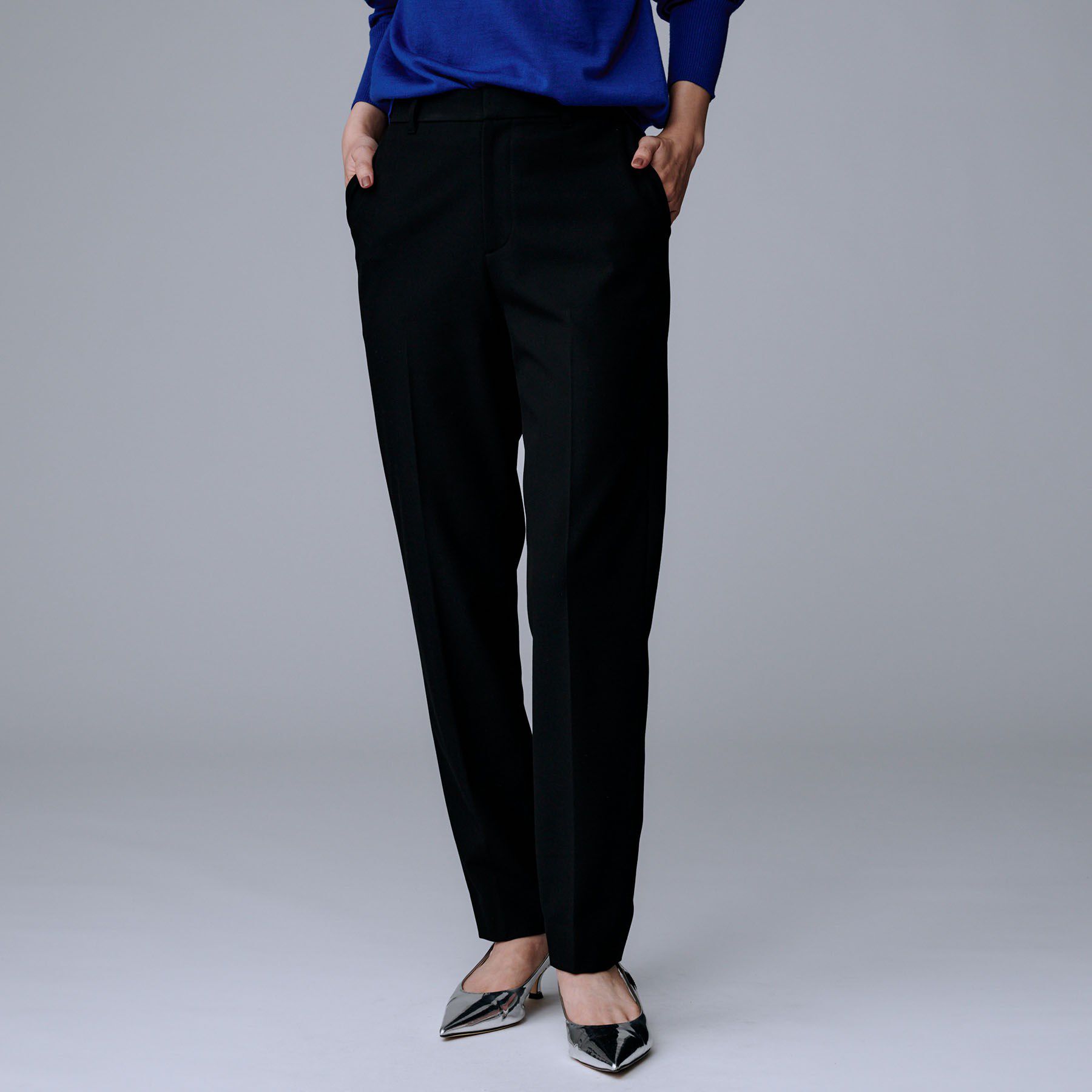 UNTITLED「【あったか素材/ストレッチ性】裏起毛テーパードパンツ」|その他|