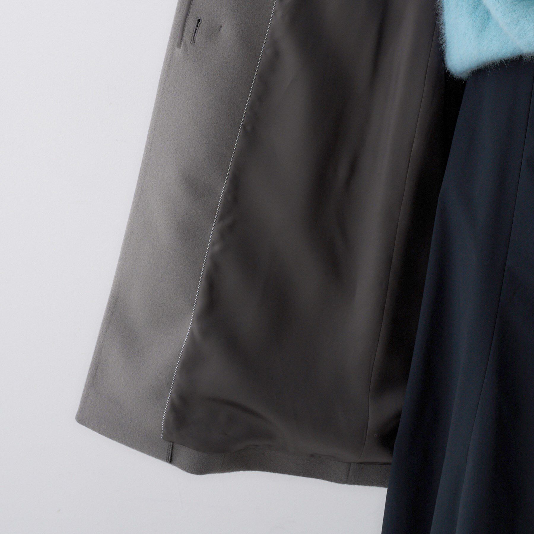 UNTITLED「【きれいめ/スタイリッシュ】2WAYスタンドカラーロングコート」|その他|