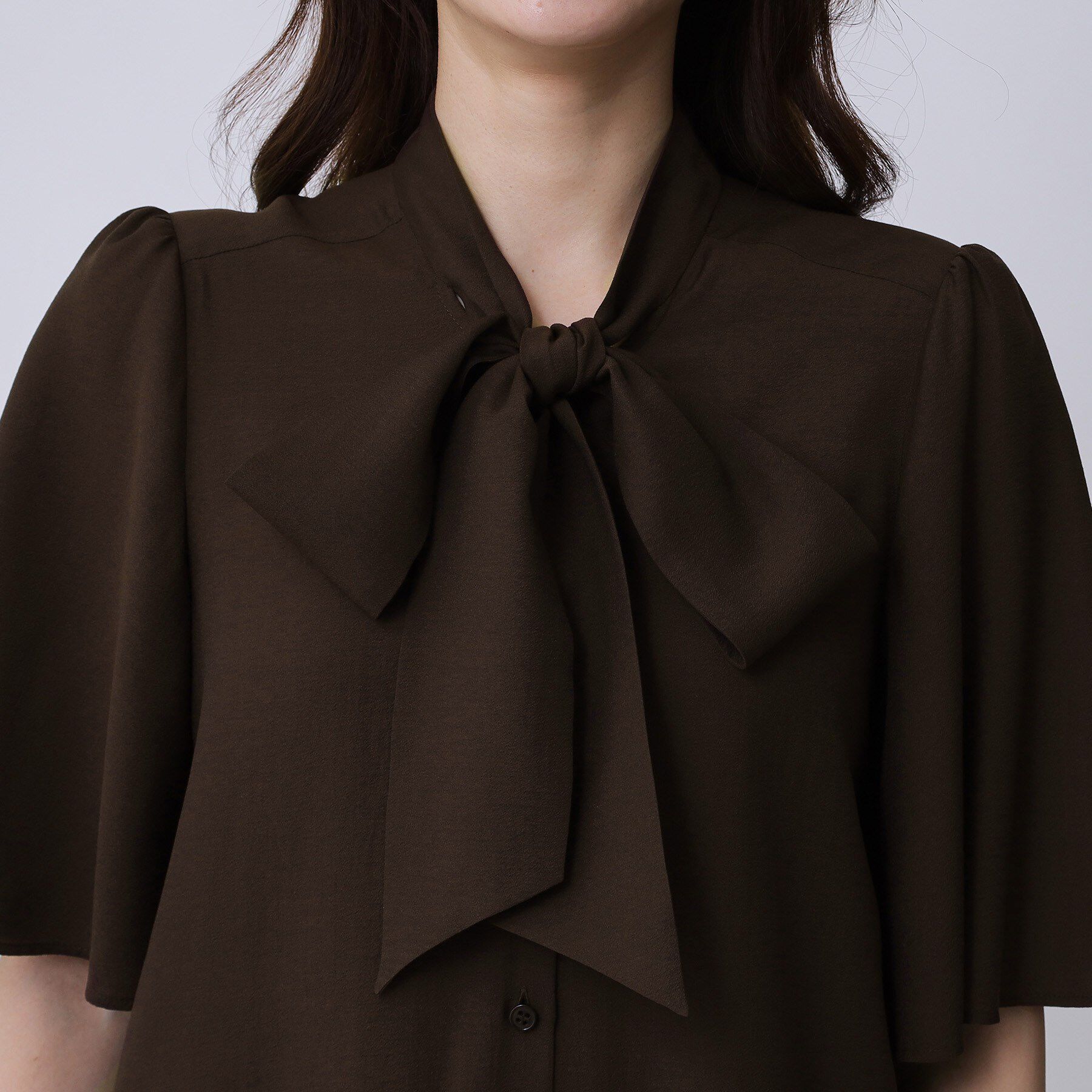 COUP DE CHANCE「【手洗い可／日本製】ボウタイブラウス」|シャツ・ブラウス|