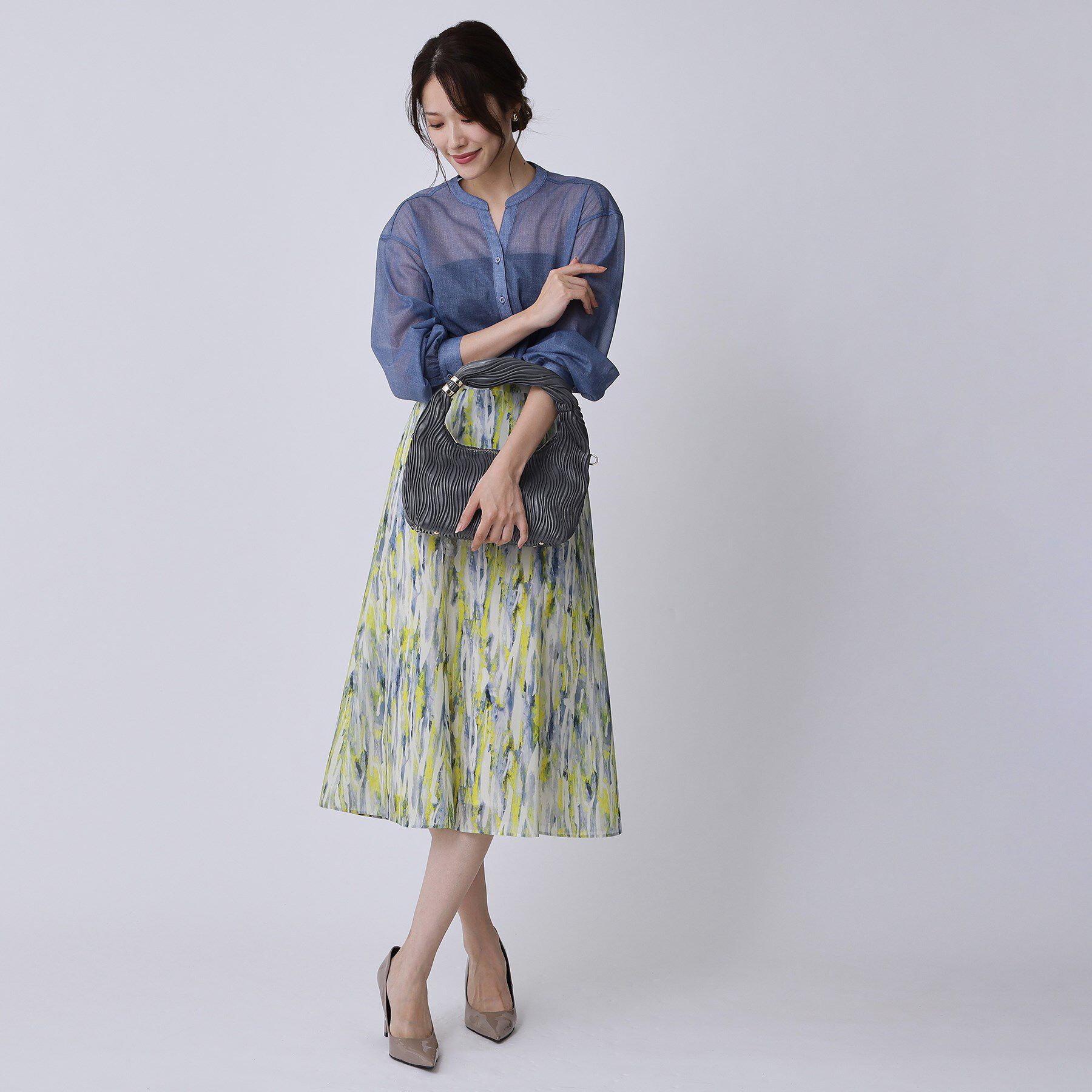 COUP DE CHANCE「ウェーブハウンドトート／2WAY使用／ショルダーつき」|トートバッグ|