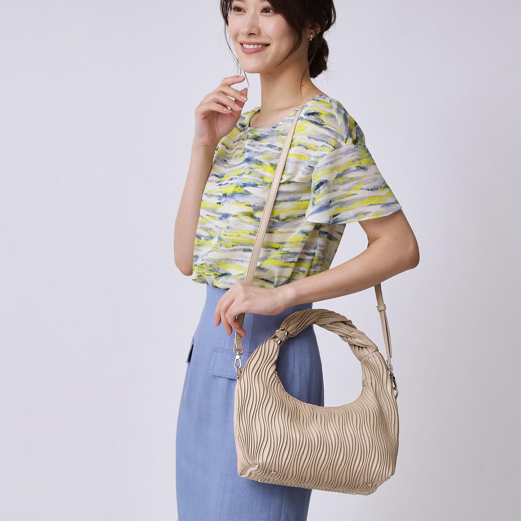 COUP DE CHANCE「ウェーブハウンドトート／2WAY使用／ショルダーつき」|トートバッグ|