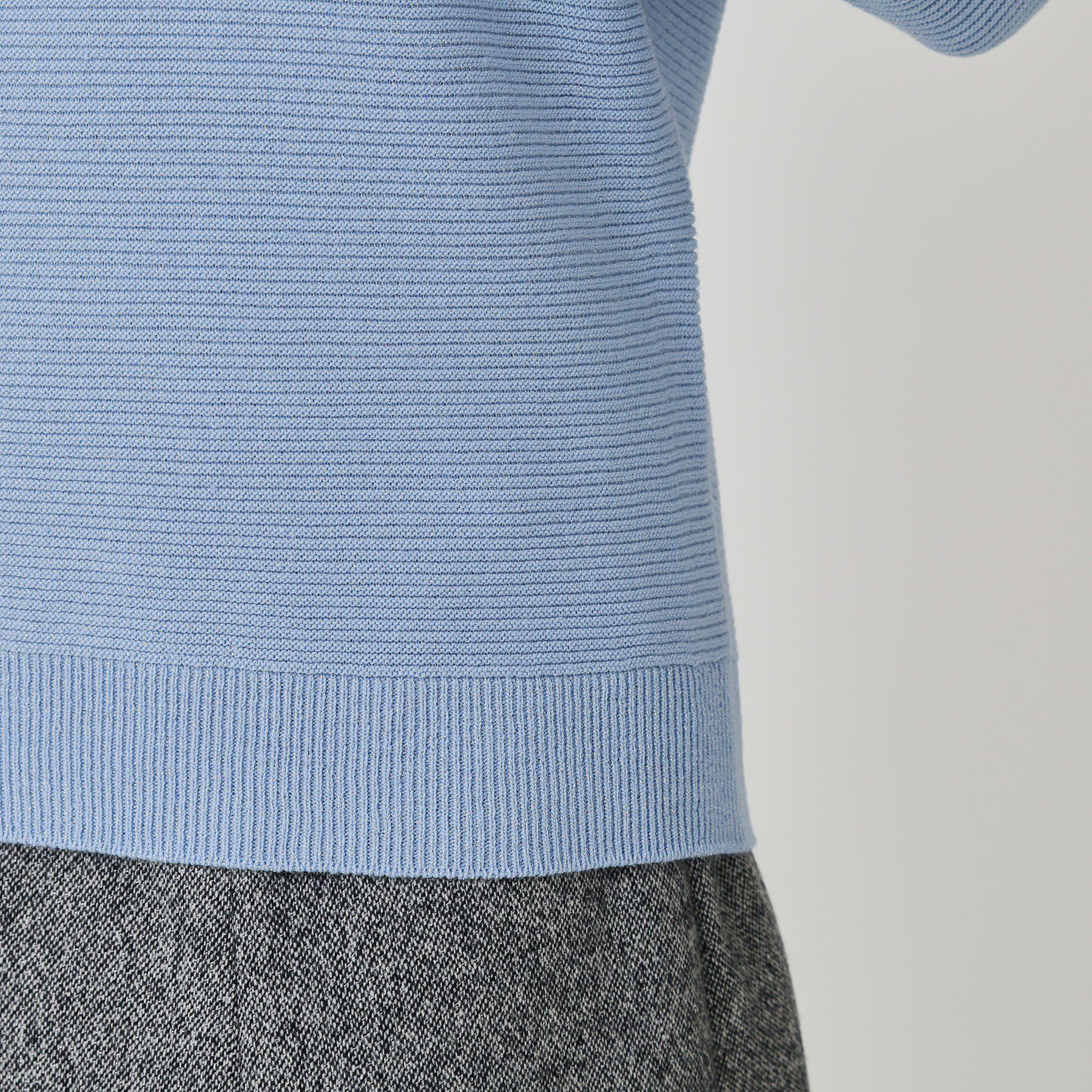 COUP DE CHANCE「【手洗い可／日本製／ホールガーメント】ラメ混ドルマンニットトップス」|ニット・セーター|